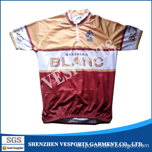Cheap New Style Polyester Cycling Jersey
